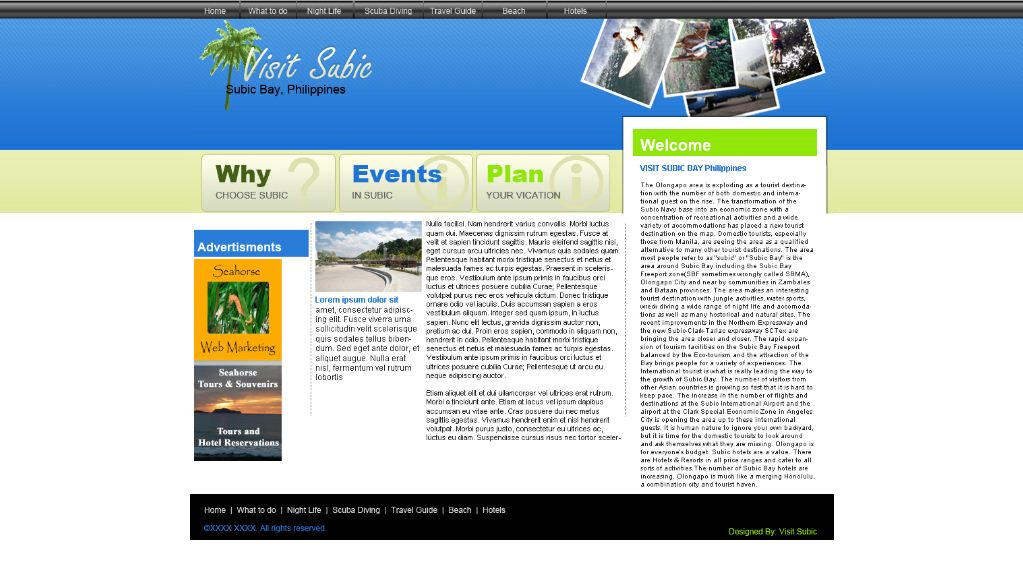 Visit_Subic_Website_Layout by archetype-designs on DeviantArt