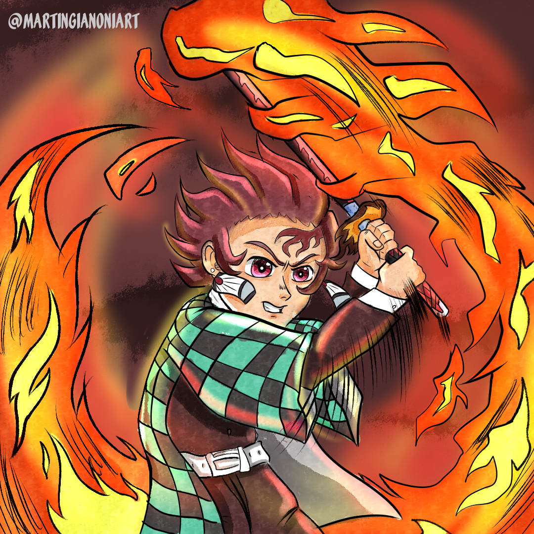 Tanjiro Kamado by Radityawsgtg on DeviantArt