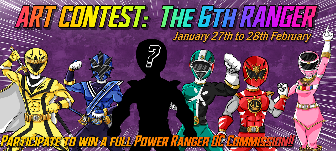 ART CONTEST: THE 6TH FUSION RANGER by MartinGianoniArt on DeviantArt