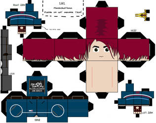 Gerard Way / Party Poison [PAPERCRAFT]