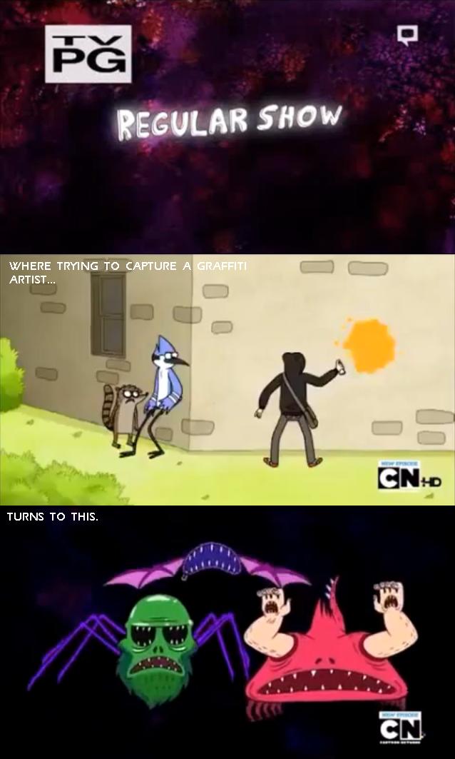 Regular Show- Graffiti