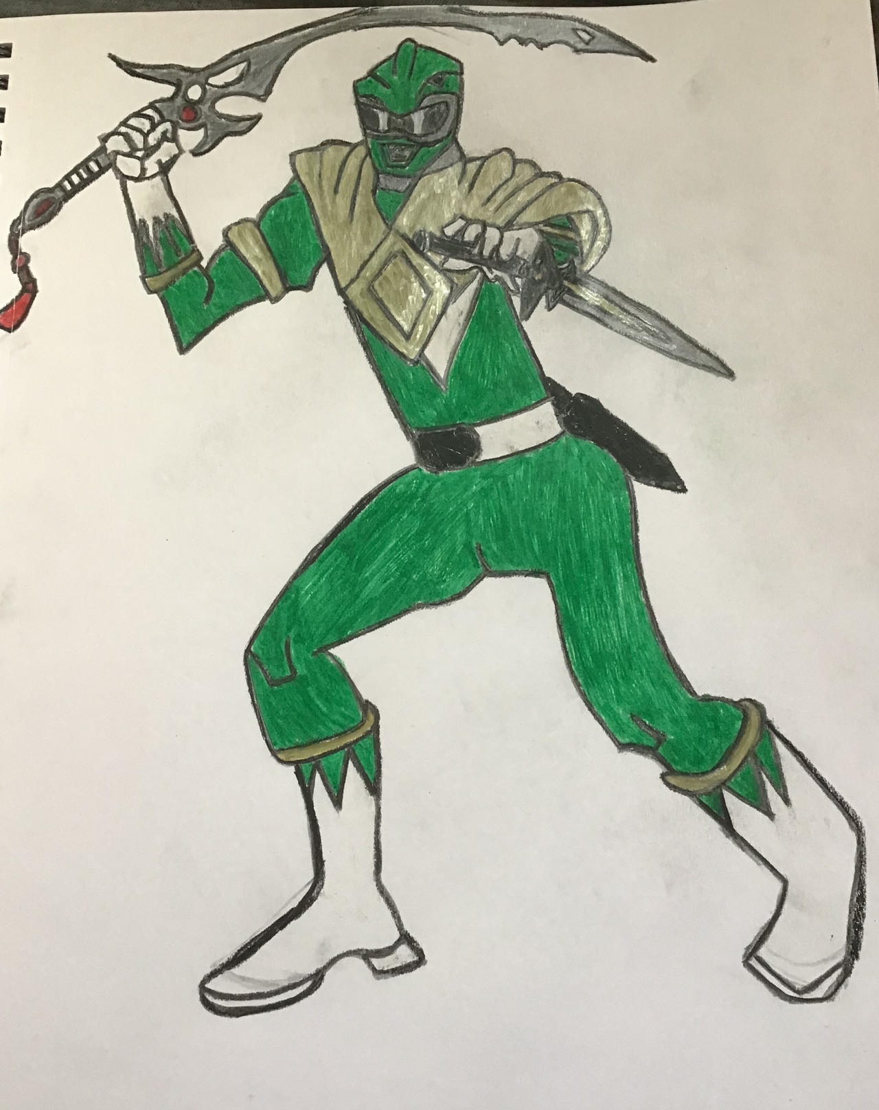 Go Green Ranger Go by drawerofthings23 on DeviantArt