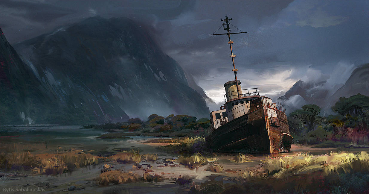 Shipwreck by MrFloki