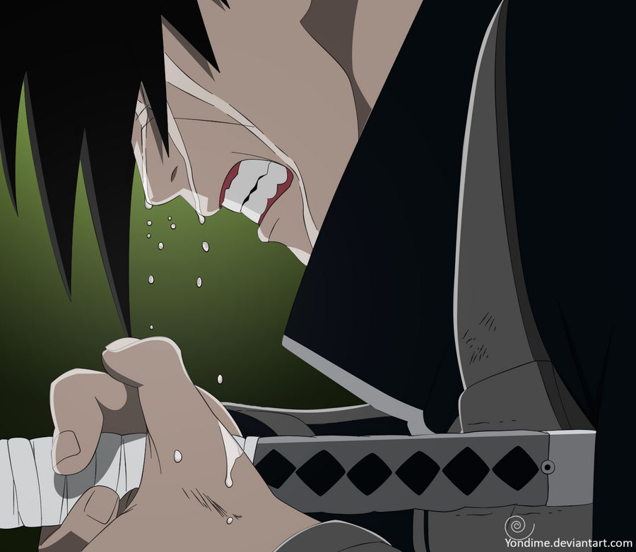 Itachi's Crying by Yondime on DeviantArt