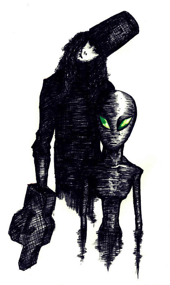 Buckethead's Alien by TheTurboLover on DeviantArt