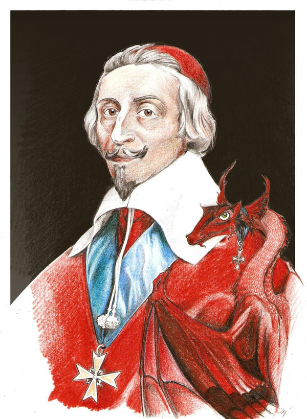 Cardinal Richelieu by CeskaSoda on DeviantArt