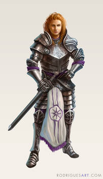 Character Concept - Female Knight