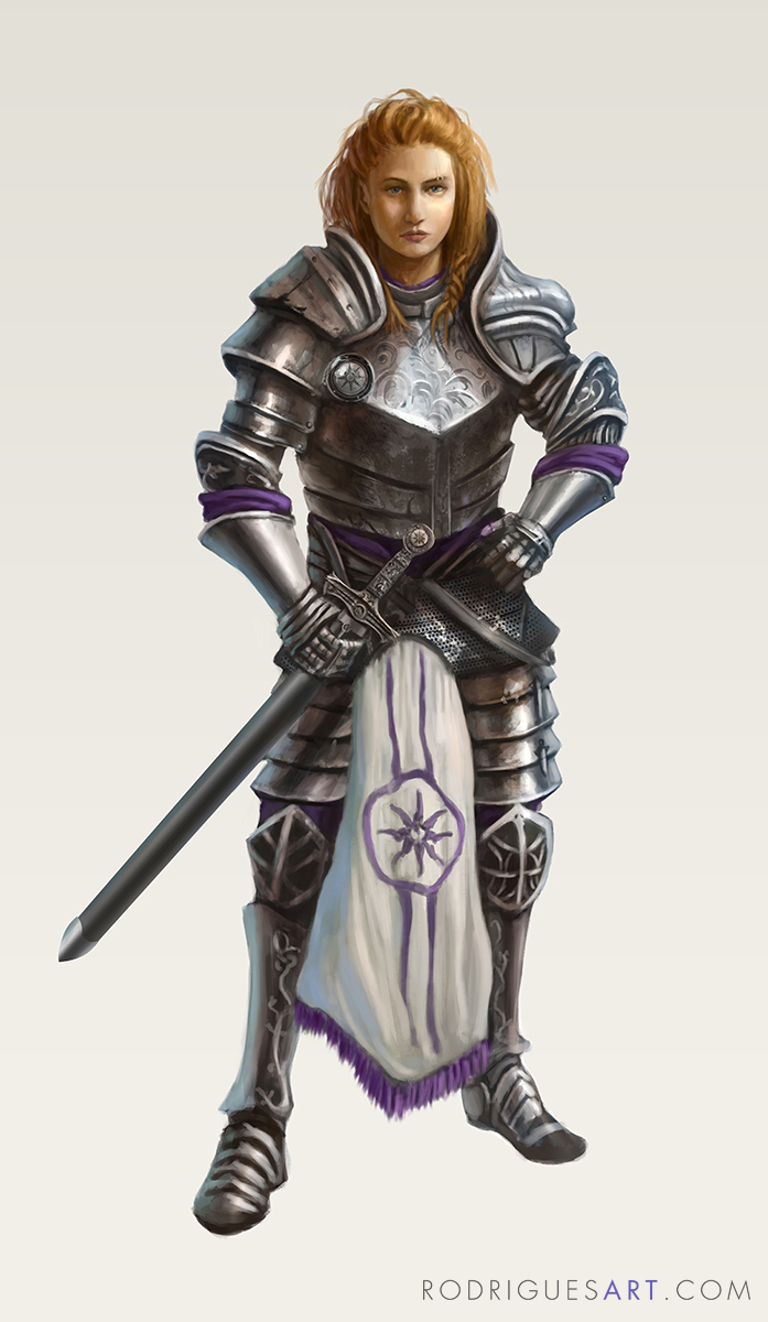 Character Concept - Female Knight
