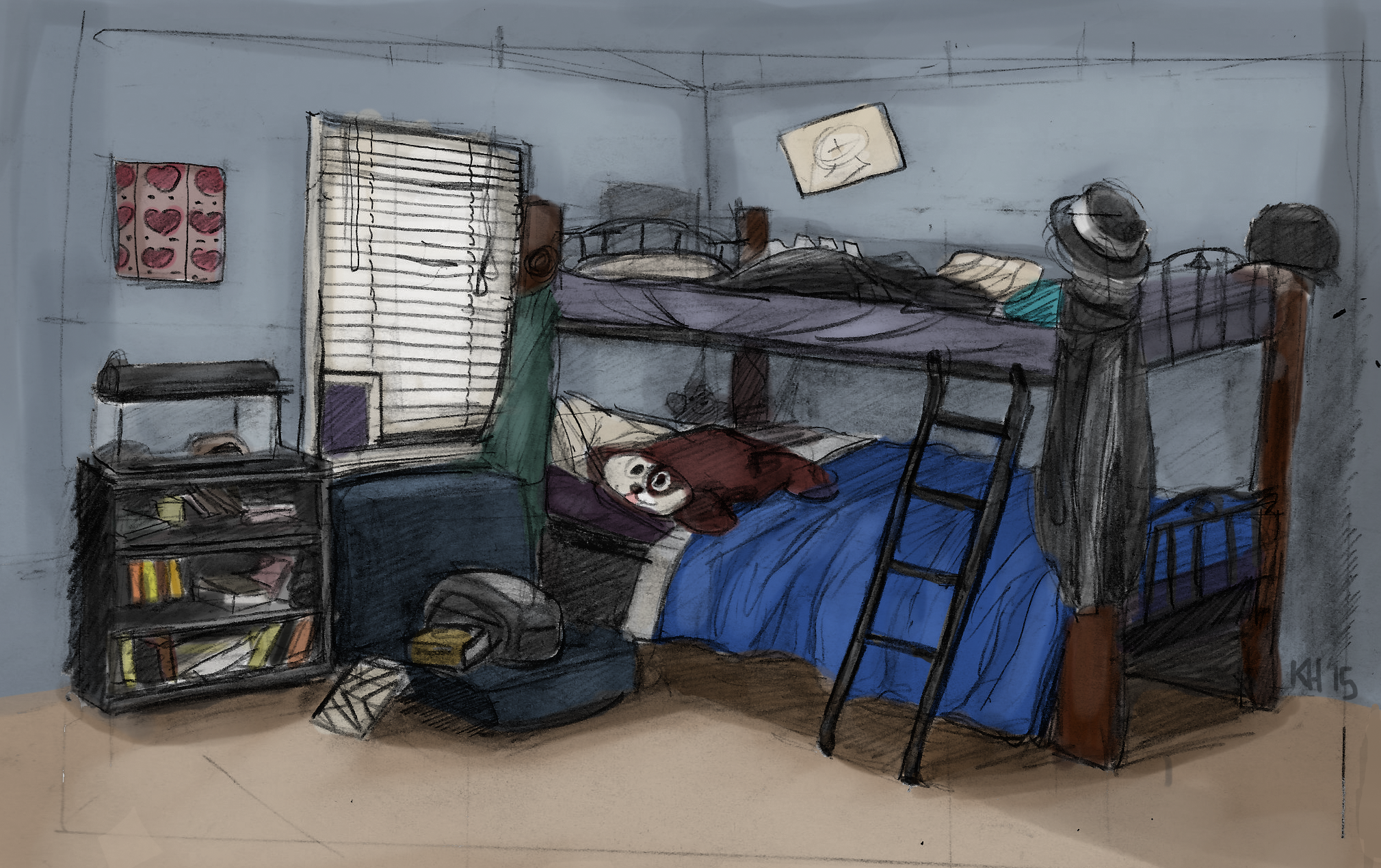My bedroom by zamoramorenodanavale on DeviantArt