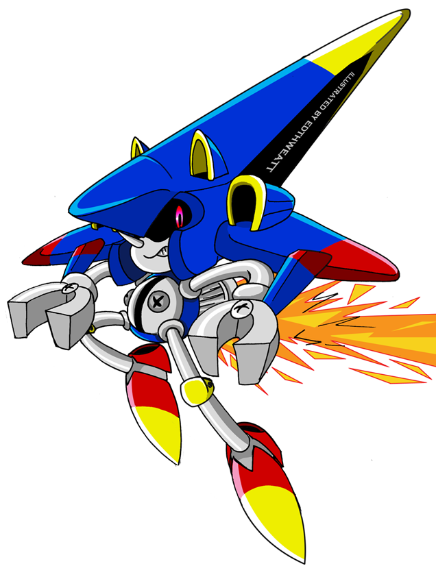 Rocket Metal Sonic on The-CSA - DeviantArt