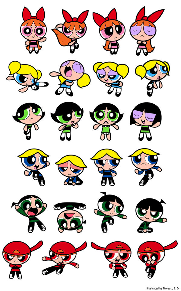 PpG and RrB sheet by thweatted on DeviantArt