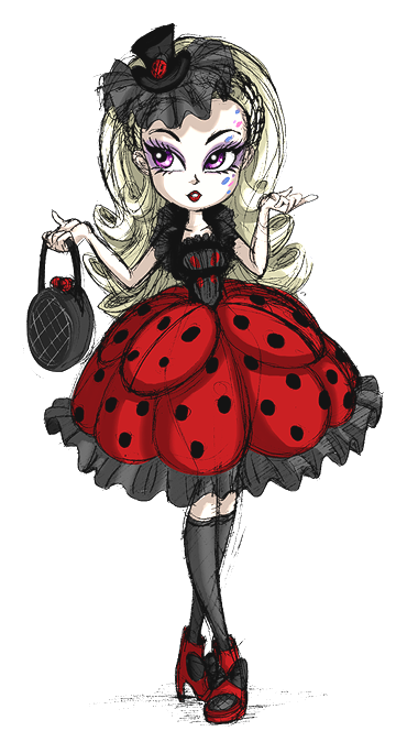 Tylie as Lady Bug Look