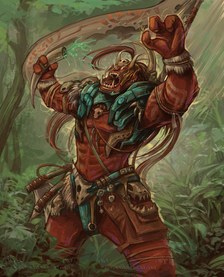 Orc Hero By THE OIO On DeviantArt