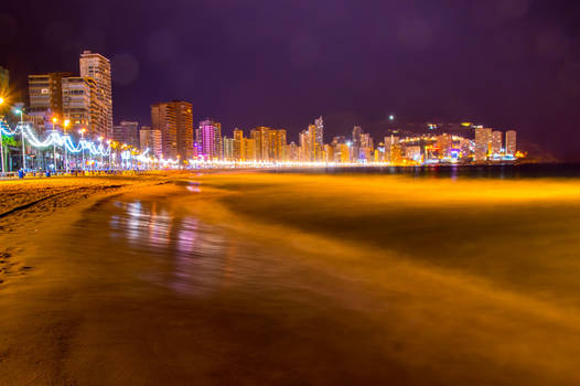Alicante en la noche