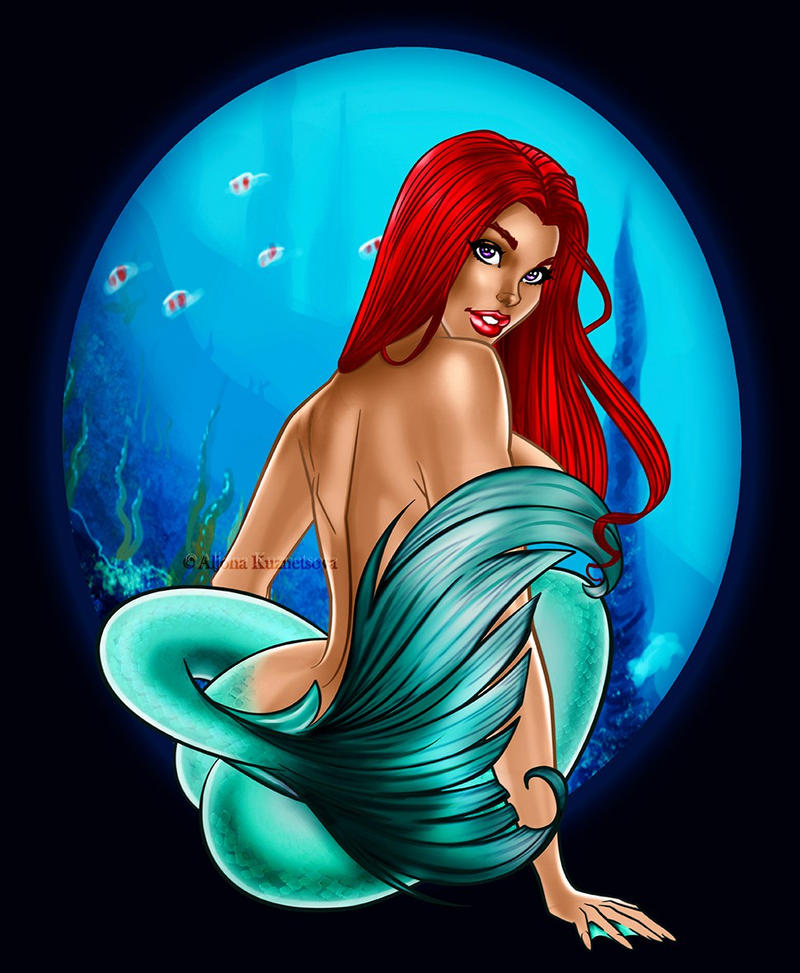 Mermaid Ariel by Kanapushka on DeviantArt.
