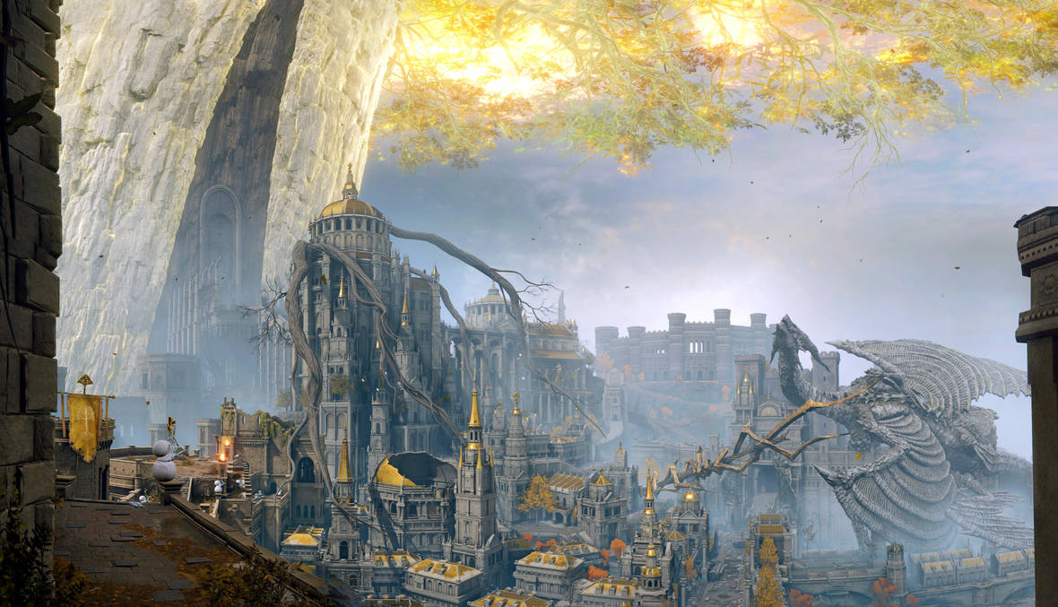 A 63.72MP panoramic of Elden Ring’s Leyndell city by joxeankoret on