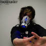 The Aperture Science''portal gun'' gas mask v1