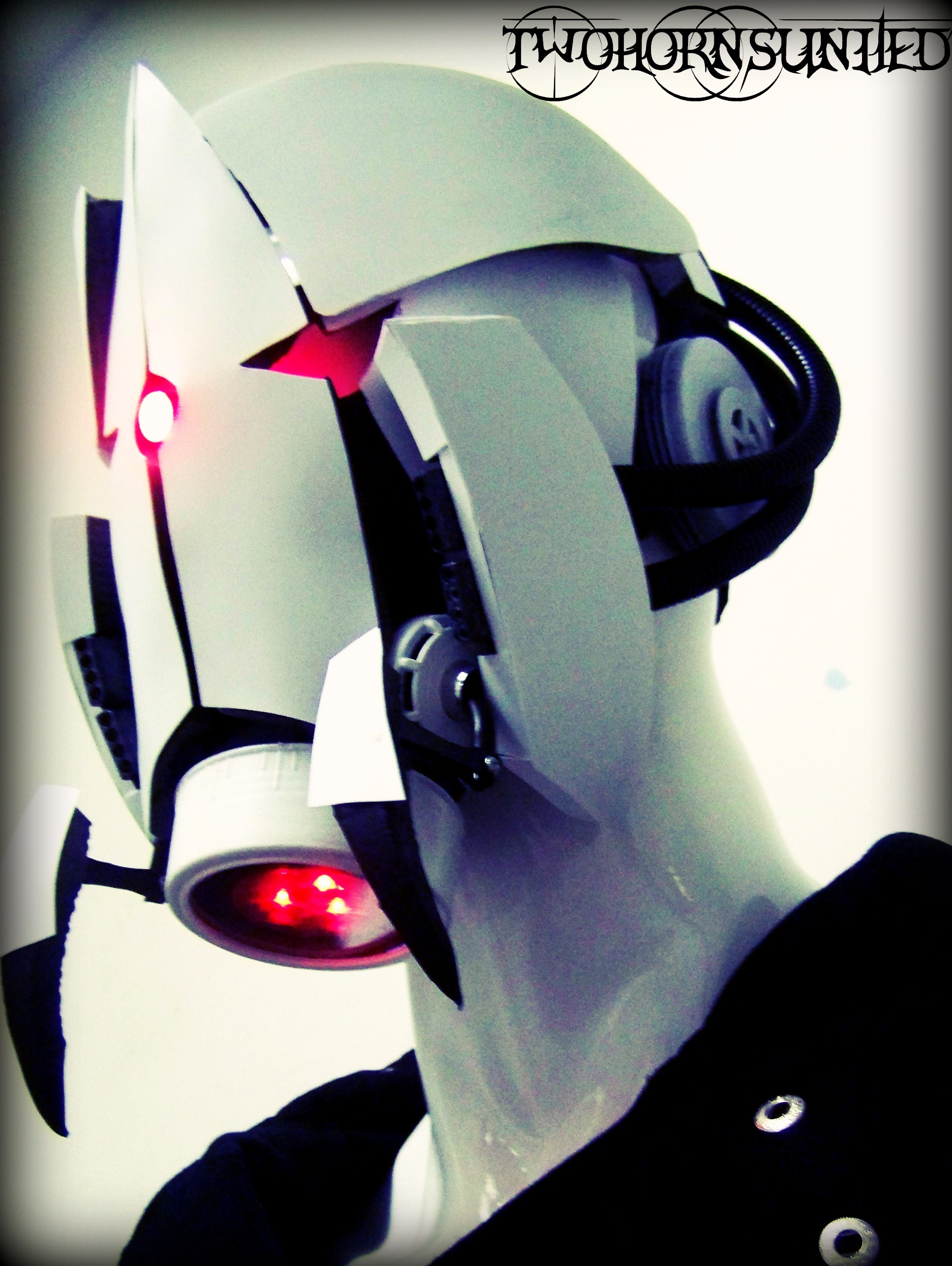 The Aperture Science Sentry turret soldier helmet