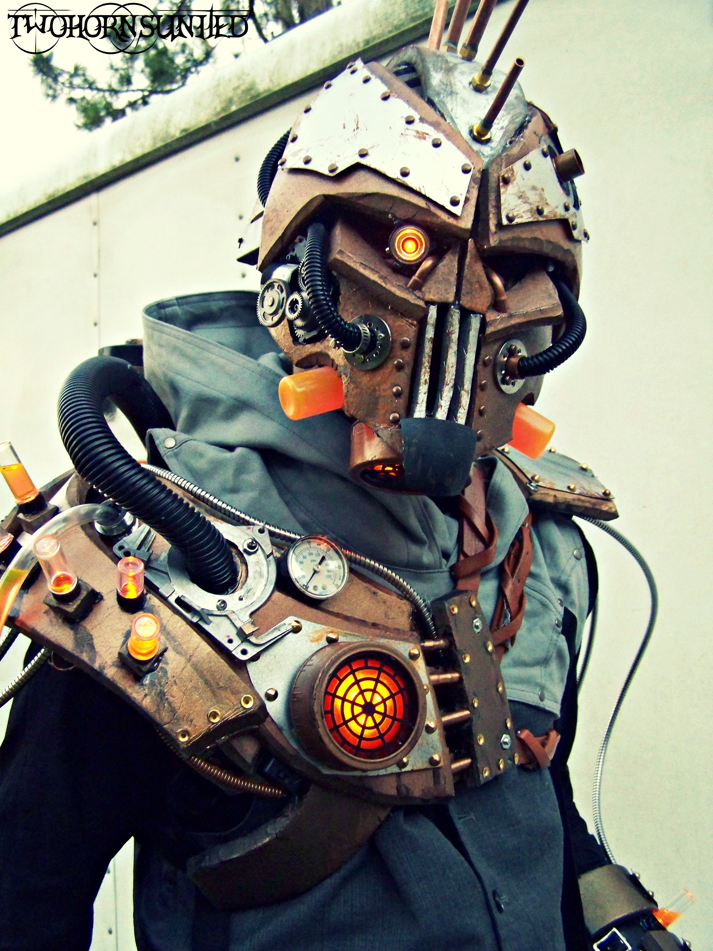 Steam Freak Biopunk/Steampunk light up armor