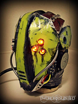 The ''Glitch'' light up Cyberpunk mask