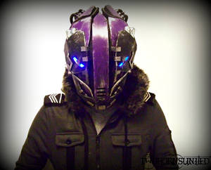 The K-WiR3 Cyberpunk helmet