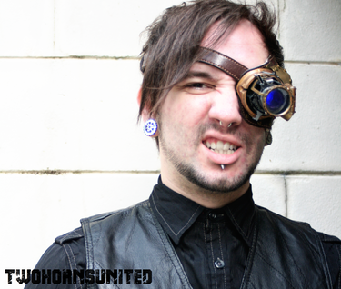 The Steampunk LED ocular apparatus