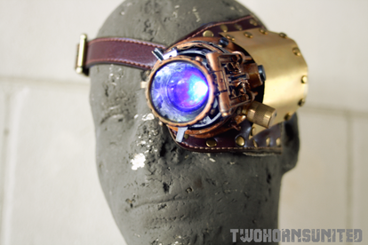 The Steampunk LED ocular apparatus