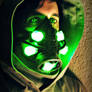 The Neuromancer Cyberpunk mask