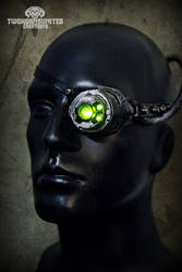 Digital Hedonist Cyberpunk LED monocle