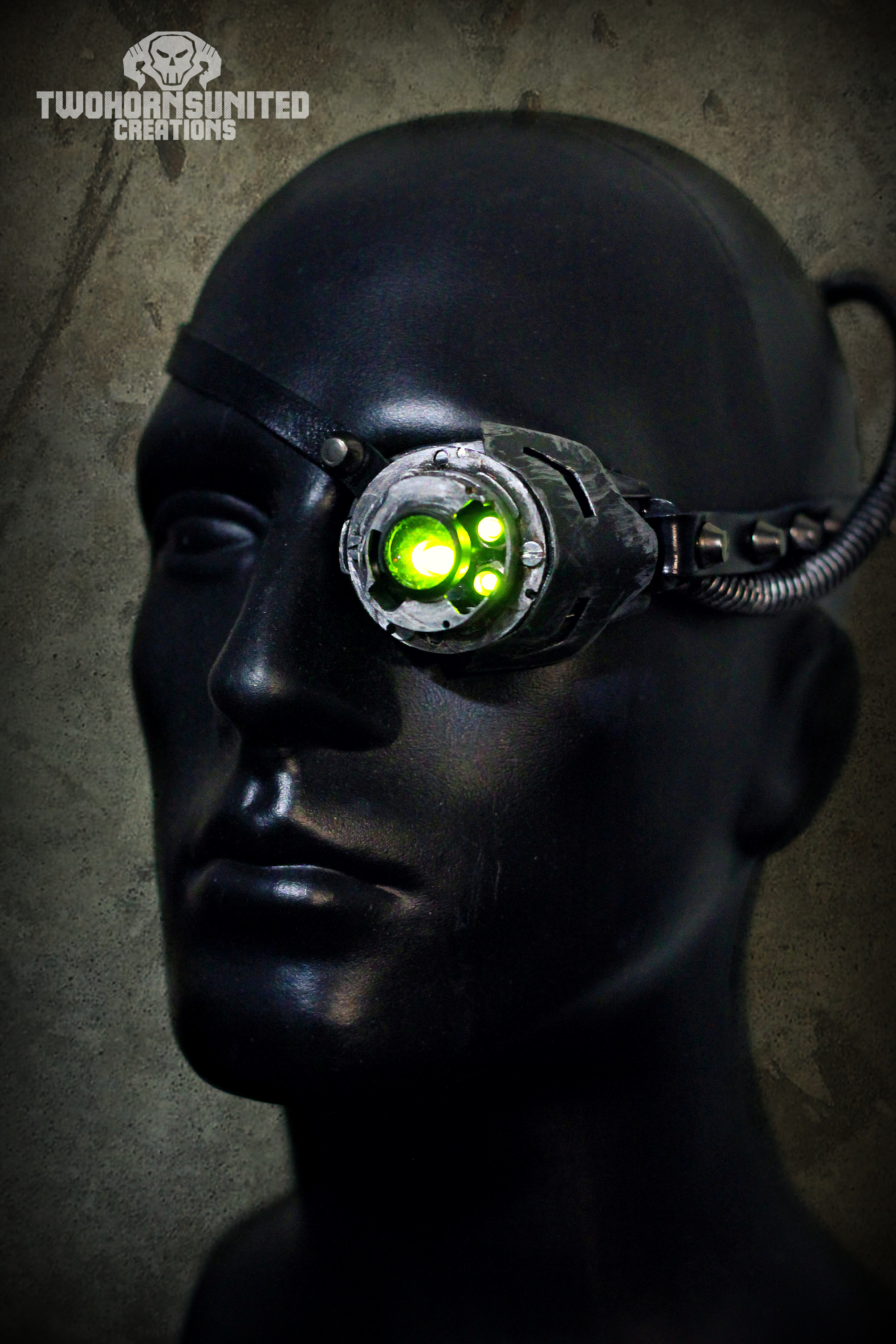 Digital Hedonist Cyberpunk LED monocle by TwoHornsUnited on DeviantArt