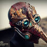 Arcane Steampunk/victorian LED plague doctor mask