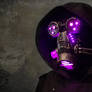 Decryptor - Cyberpunk LED respirator and goggles
