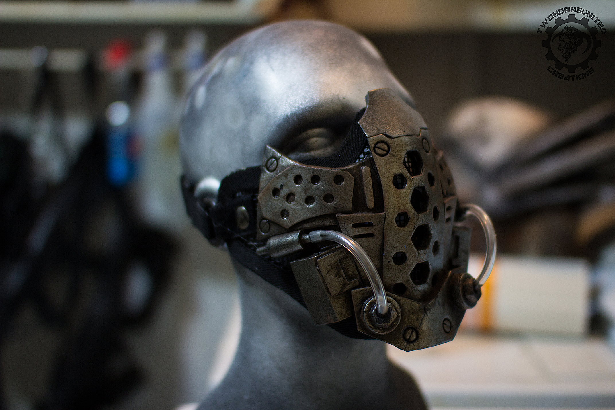 Severance - Cyberpunk dystopian mask