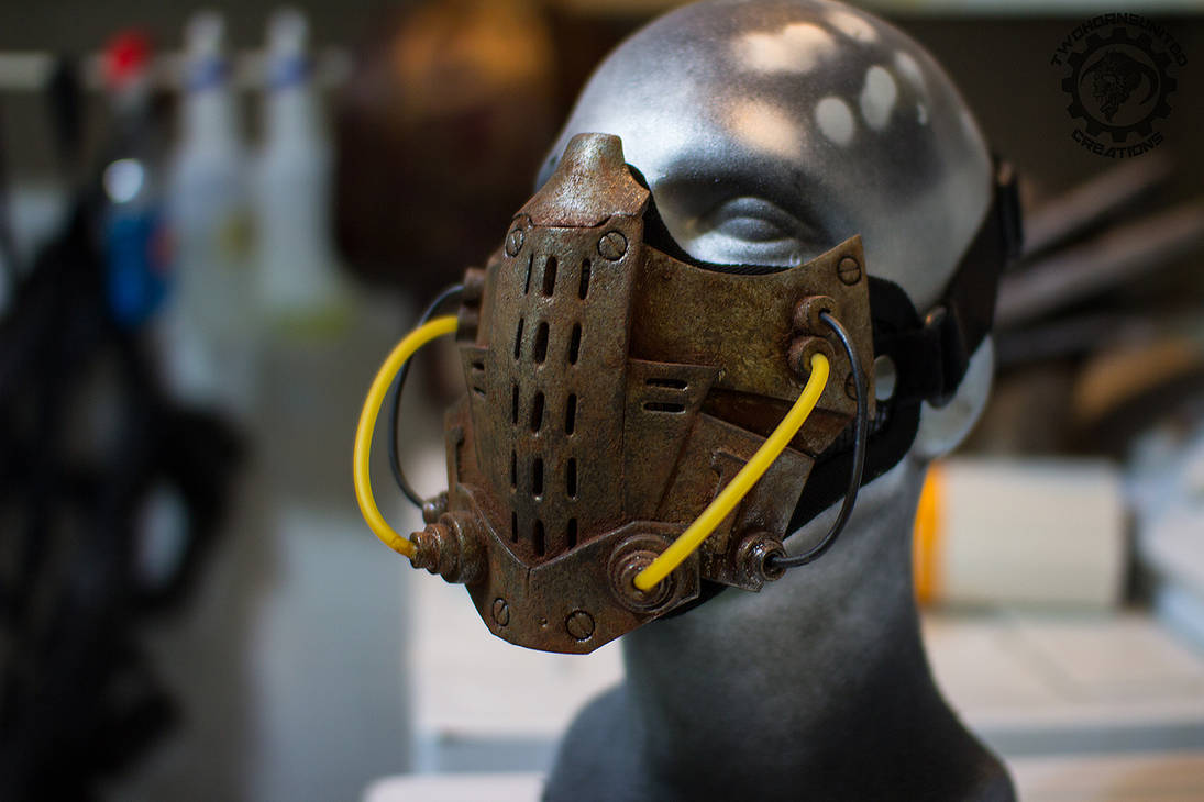 Distopia Mask Depravity - Cyberpunk dystopian mask by TwoHornsUnited on DeviantArt