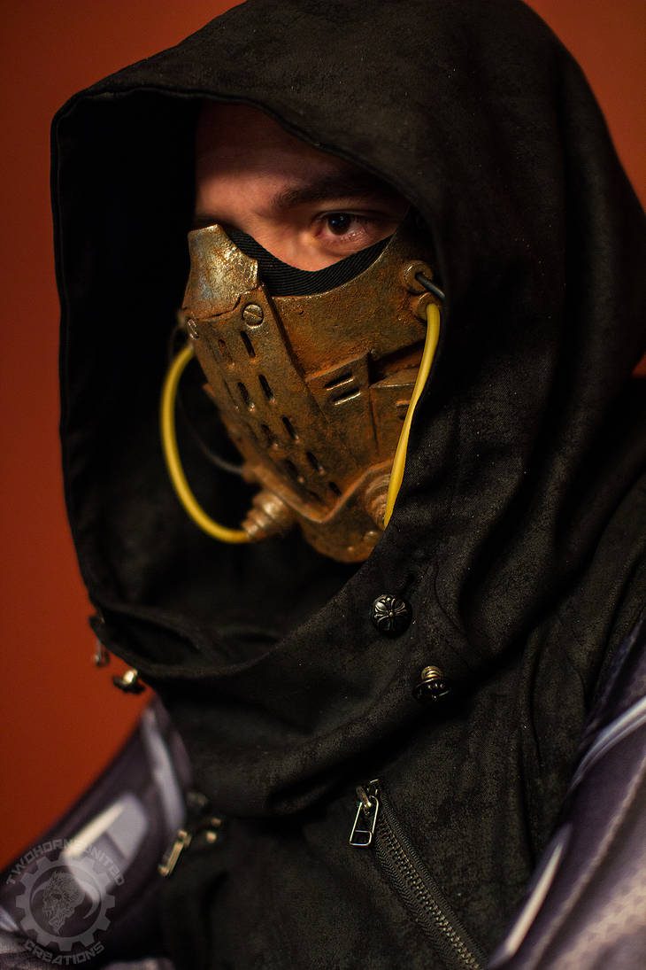 Distopia Mask Depravity - Cyberpunk dystopian mask by TwoHornsUnited on DeviantArt