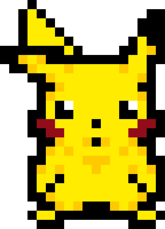 Pikachu Simple Pixelart by TrashButClassy on DeviantArt
