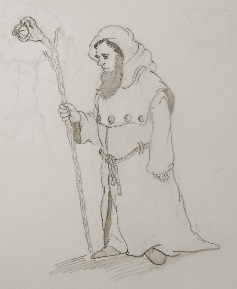 Wizard sketch by Ghostb on DeviantArt