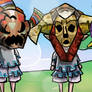 Majoras Mask Chibi Style Children Of The Moon