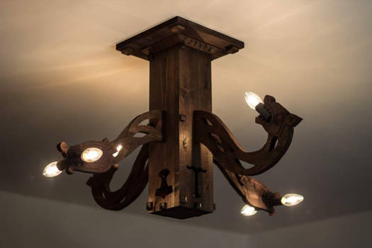 Viking chandelier