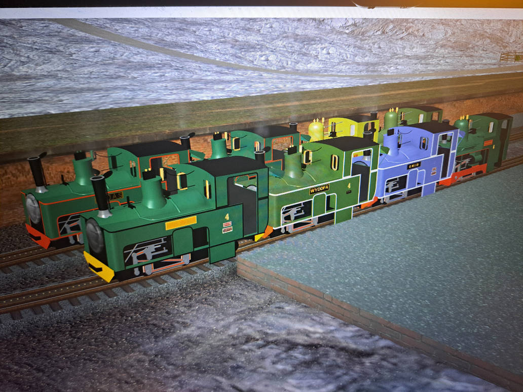 Snowdon Engine The all snowdon mountain railway steam engines by Tobiaszi on DeviantArt