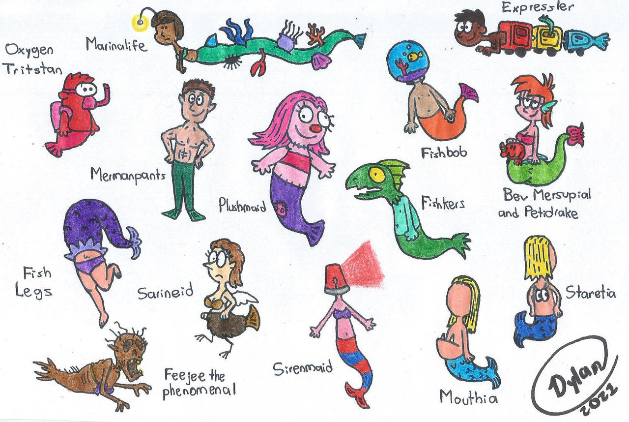 Merfolk from Morwaland by Tumfuleri on DeviantArt