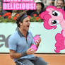 Federer and Pinkiepie