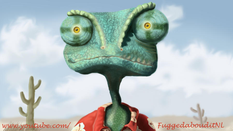 Rango - Photoshop drawing by Fuggedaboudit on DeviantArt