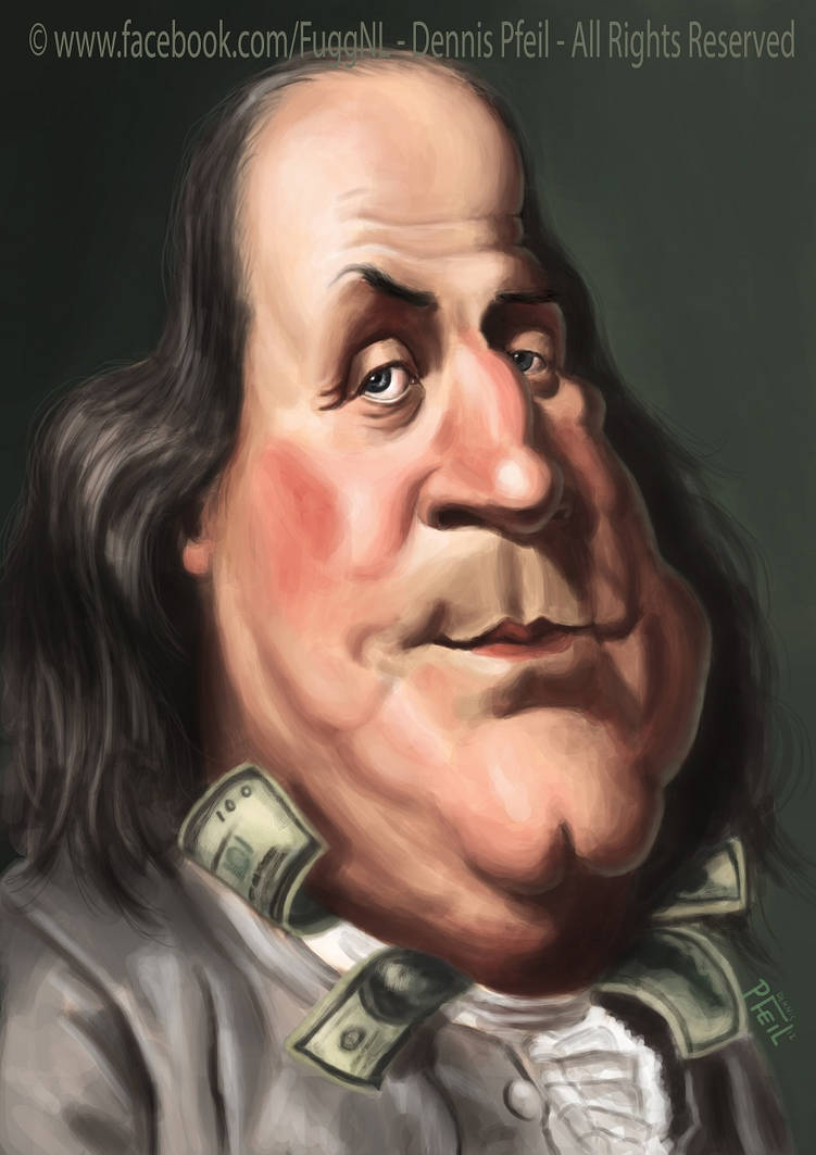 Benjamin Franklin Caricature By Fuggedaboudit On DeviantArt benjamin-franklin-caricature-by-fuggedaboudit-on-deviantart