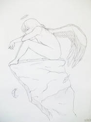 Lone Angel - Sketch