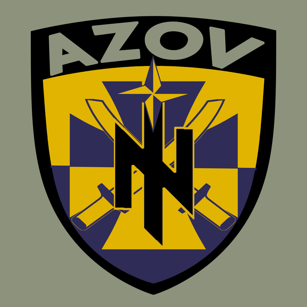 Asov Sign New Azov International Logo by BarmyDeer on DeviantArt