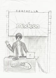 Madeon, at the TEENIEST COACHELLA EVER.