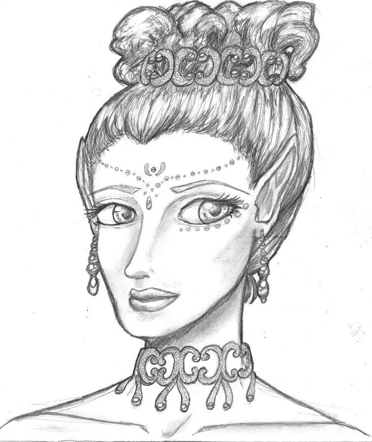 Generic elf princess by aleyed on DeviantArt