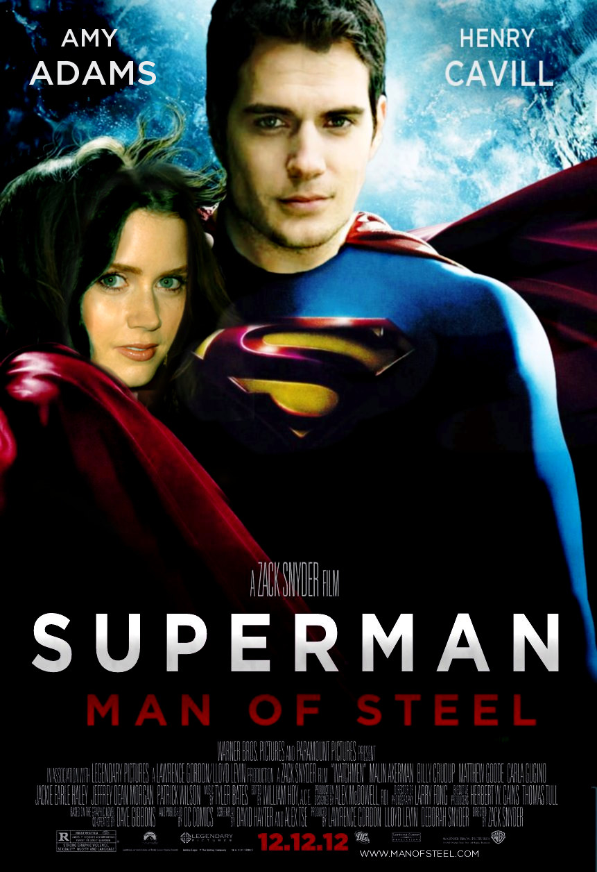 Superman Cavill-Adams Poster