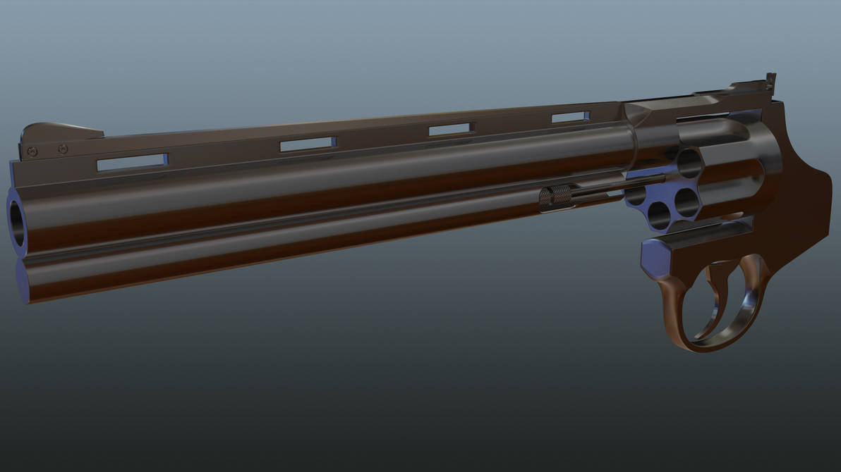 Colt Python WIP 06 by xQUATROx on DeviantArt
